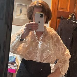 Festive Blouse perfect for the Holidays